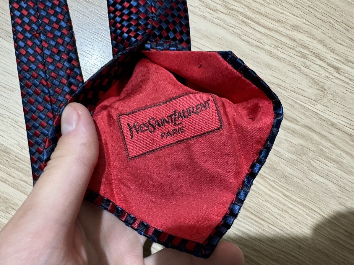 Designer × Vintage × Yves Saint Laurent Yves Saint Laurent tie Size ONE SIZE - 7 Thumbnail
