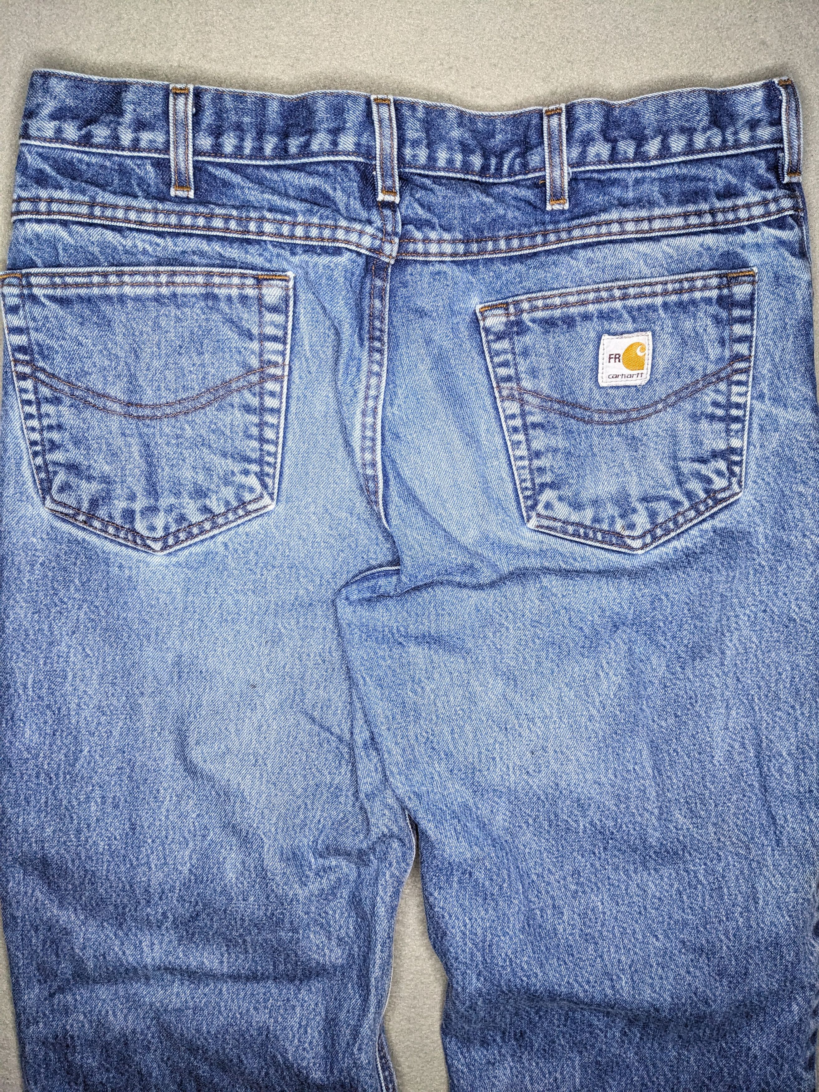 Carhartt Carhartt FR Flame Resistant Jeans Mens 34x31 Baggy Denim Size US 34 / EU 50 - 6 Thumbnail