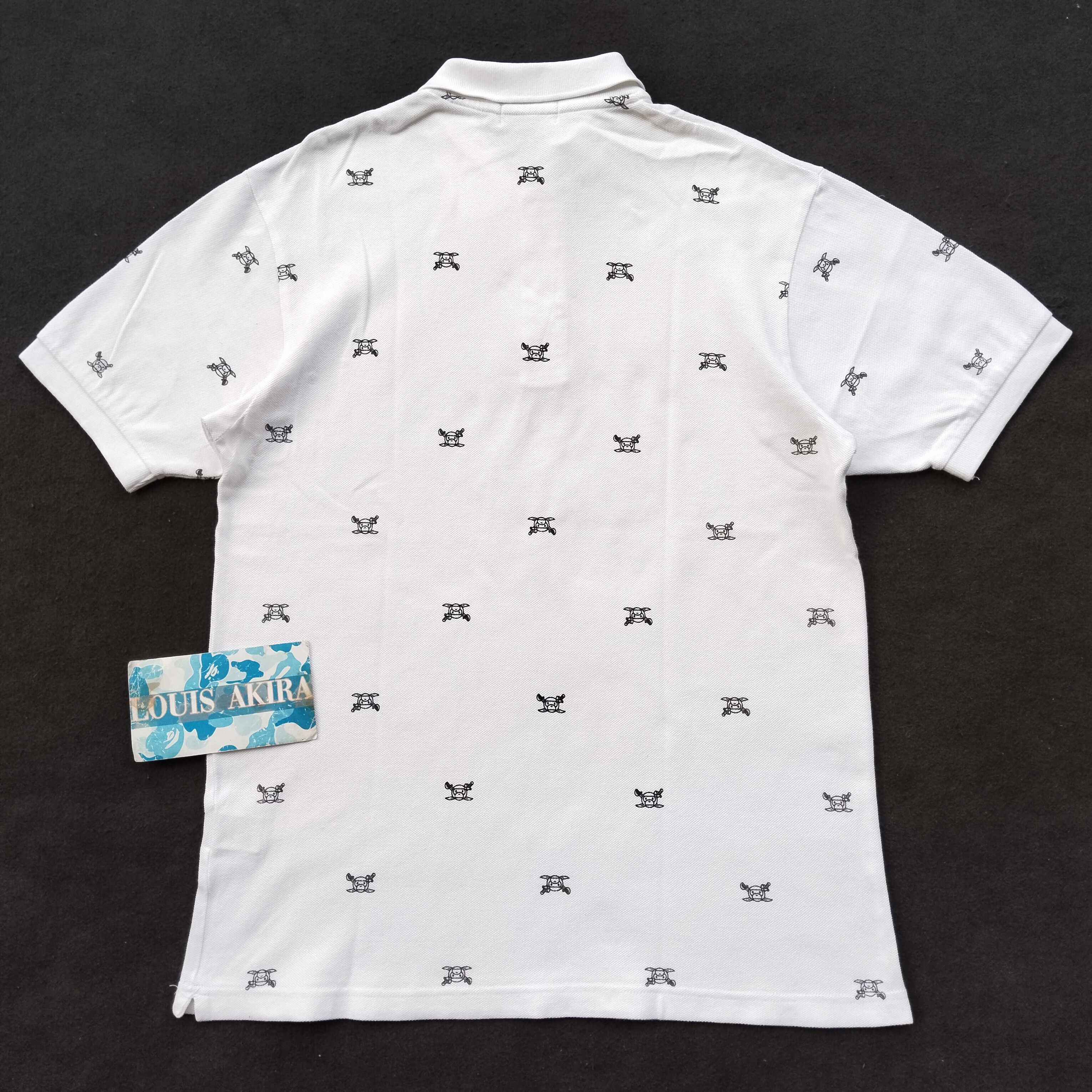 Bape Bape Pirate Store Monogram Polo Size US M / EU 48-50 / 2 - 2 Thumbnail
