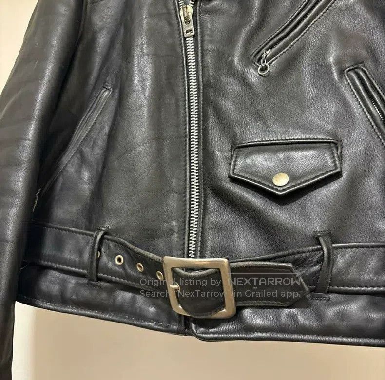 Schott Schott Cable-stayed locomotive leather jacket Size US L / EU 52-54 / 3 - 9 Thumbnail
