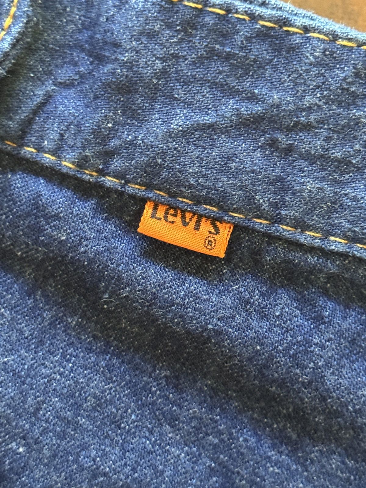 Levi's Vintage Clothing Levi’s Orange Tab Flared Denim Skirt Size 25" / US 0 / IT 36 - 3 Thumbnail
