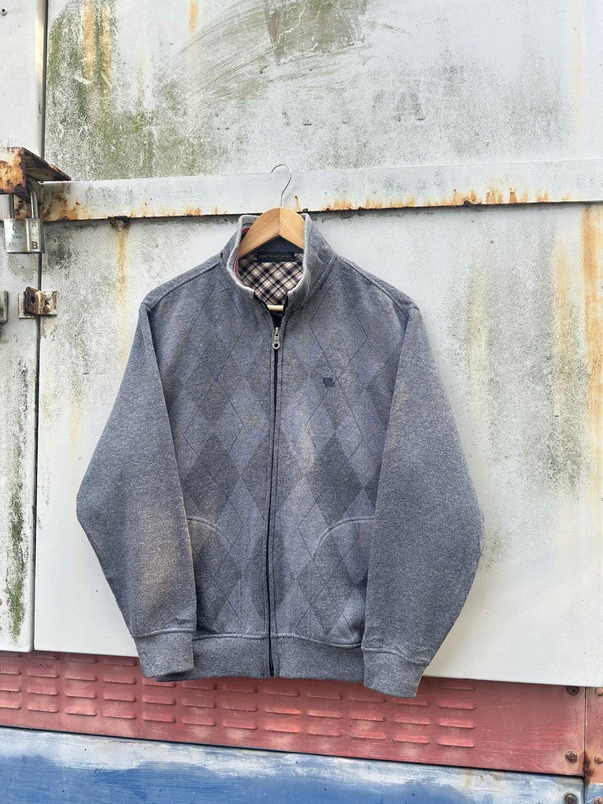 Vintage 👹Patrizio Francesca Italy Sweat Zipper Jacket Size US M / EU 48-50 / 2 - 2 Thumbnail