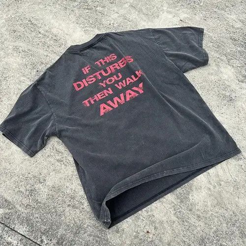 Japanese Brand Kanako x Misao Disturber Graphic Printed Vintage T Shirt Size US S / EU 44-46 / 1 - 6 Thumbnail
