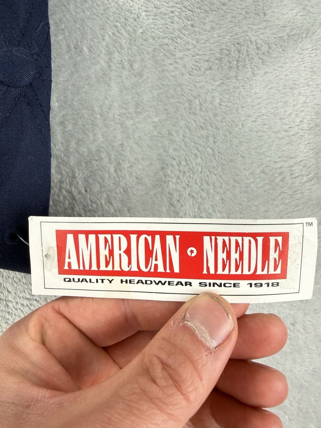American Needle Vintage American Needle 90s New York Rangers Blue Snapback Size ONE SIZE - 7 Thumbnail