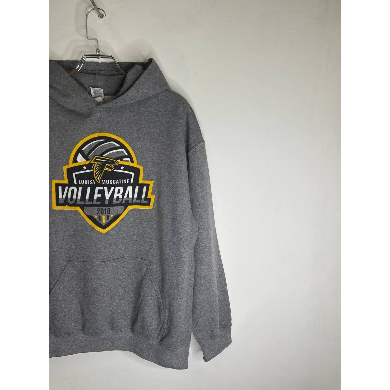 Vintage Vintage Gildan Louisa Muscatine Volleyball Hoodie Size L Size US L / EU 52-54 / 3 - 5 Thumbnail