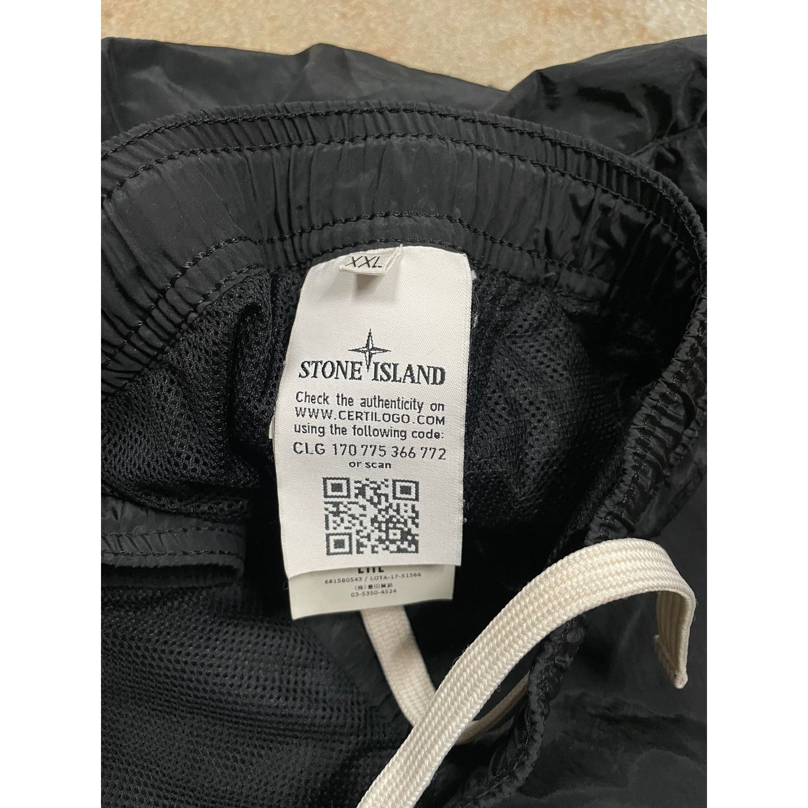 Stone Island Stone Island Swim Trunks Black XXL Used Size US 42 / EU 58 - 5 Thumbnail