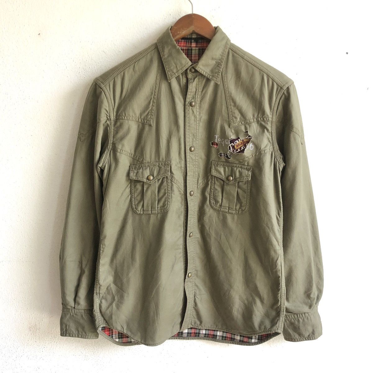 Designer × Japanese Brand BEXIST BOY SCOUT snap button shirts Size US M / EU 48-50 / 2 - 1 Thumbnail