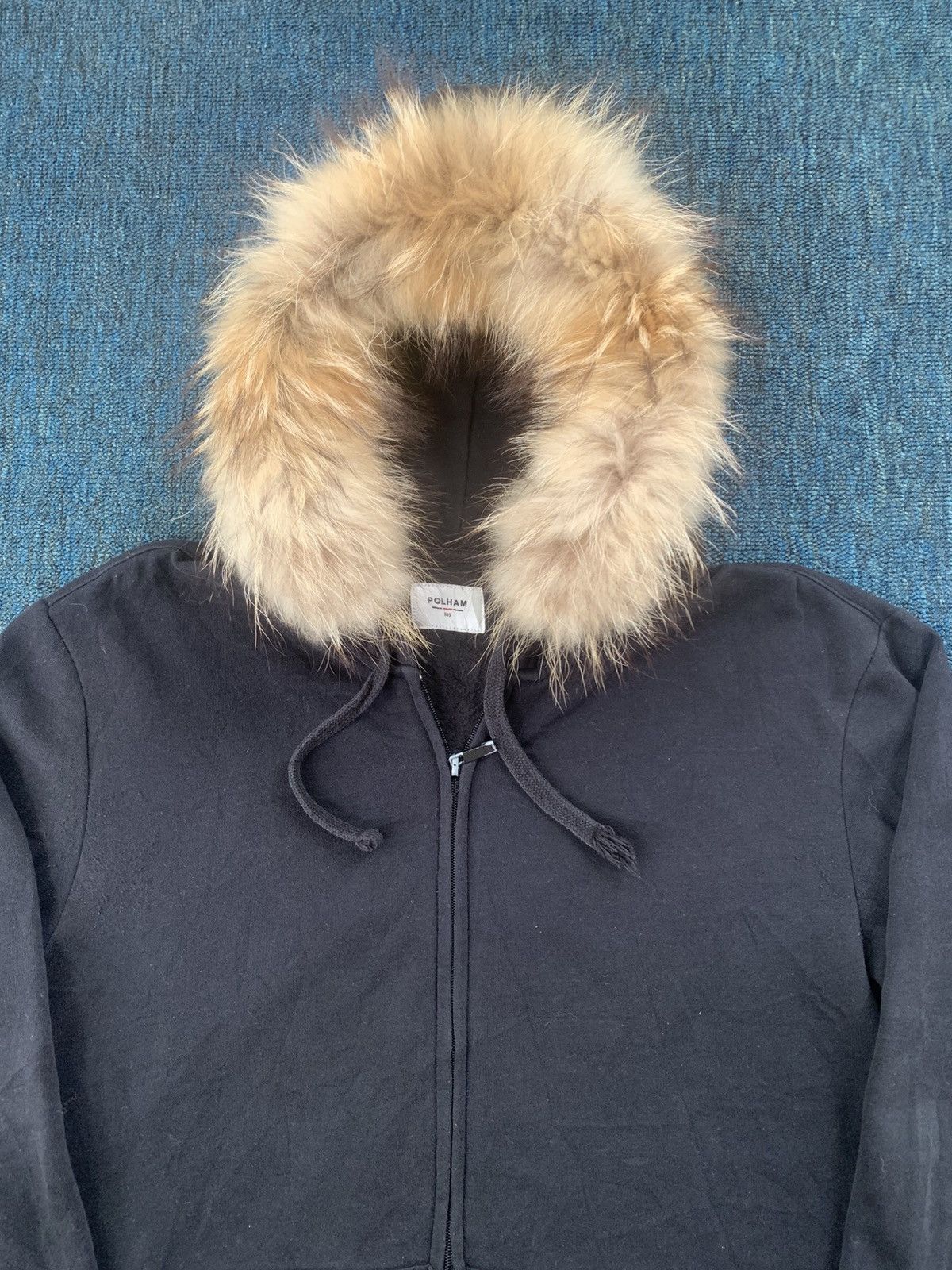 Japanese Brand Polham style Fur ziphoodie Size US M / EU 48-50 / 2 - 4 Thumbnail