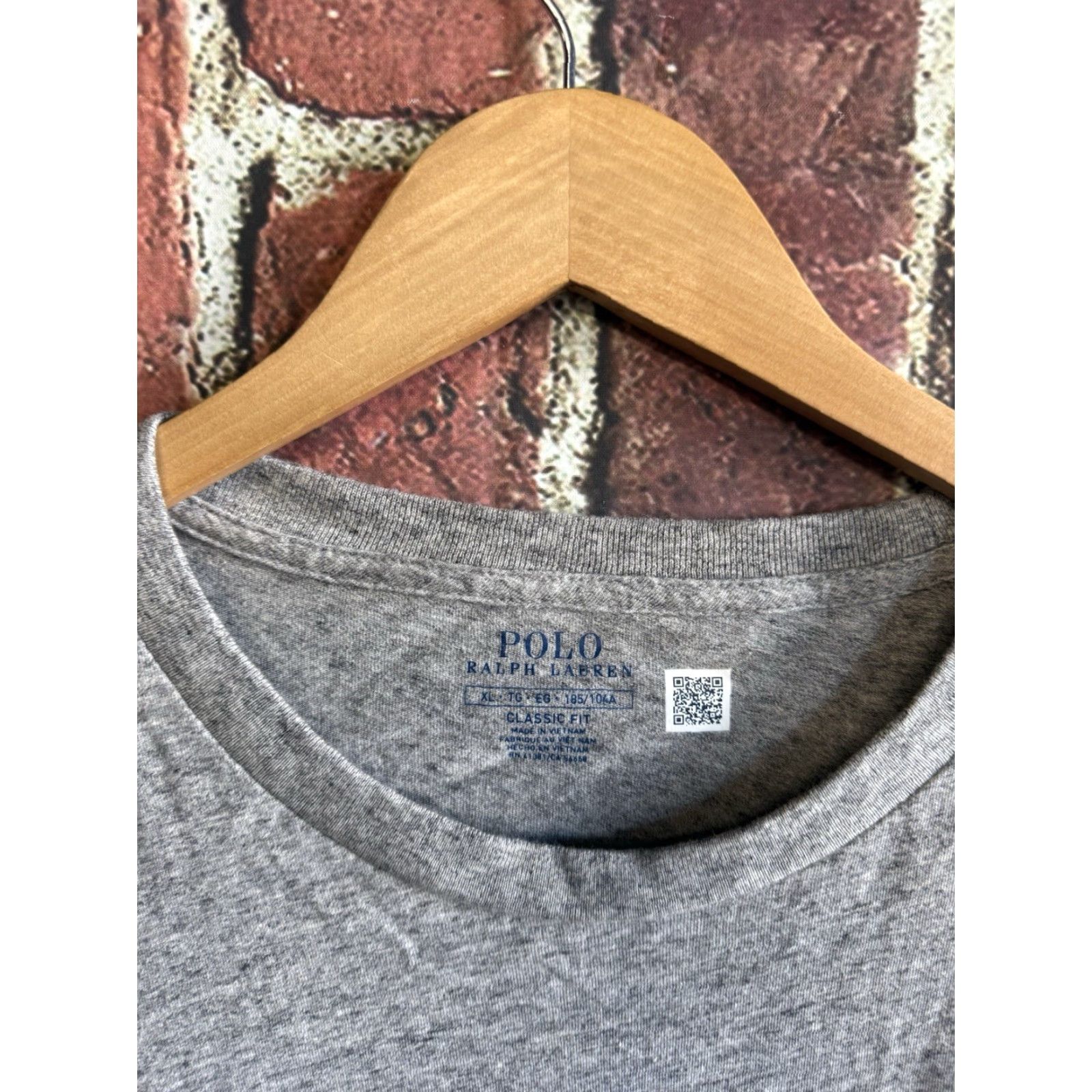 Polo Ralph Lauren Polo Ralph Lauren Womens Gray Short Sleeve T-shirt XL Classic Fit Size XL / US 12-14 / IT 48-50 - 3 Thumbnail