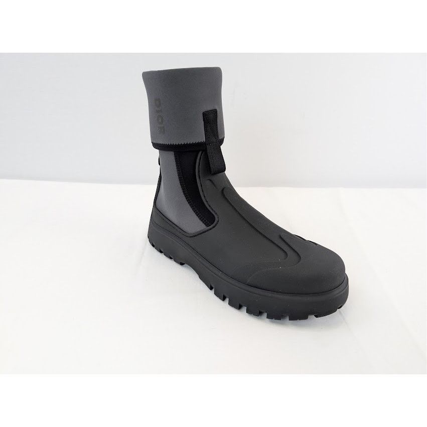 Dior o1rshd1 Leather Neoprene Garden Boots in Black / Grey Size US 9 / EU 42 - 3 Thumbnail