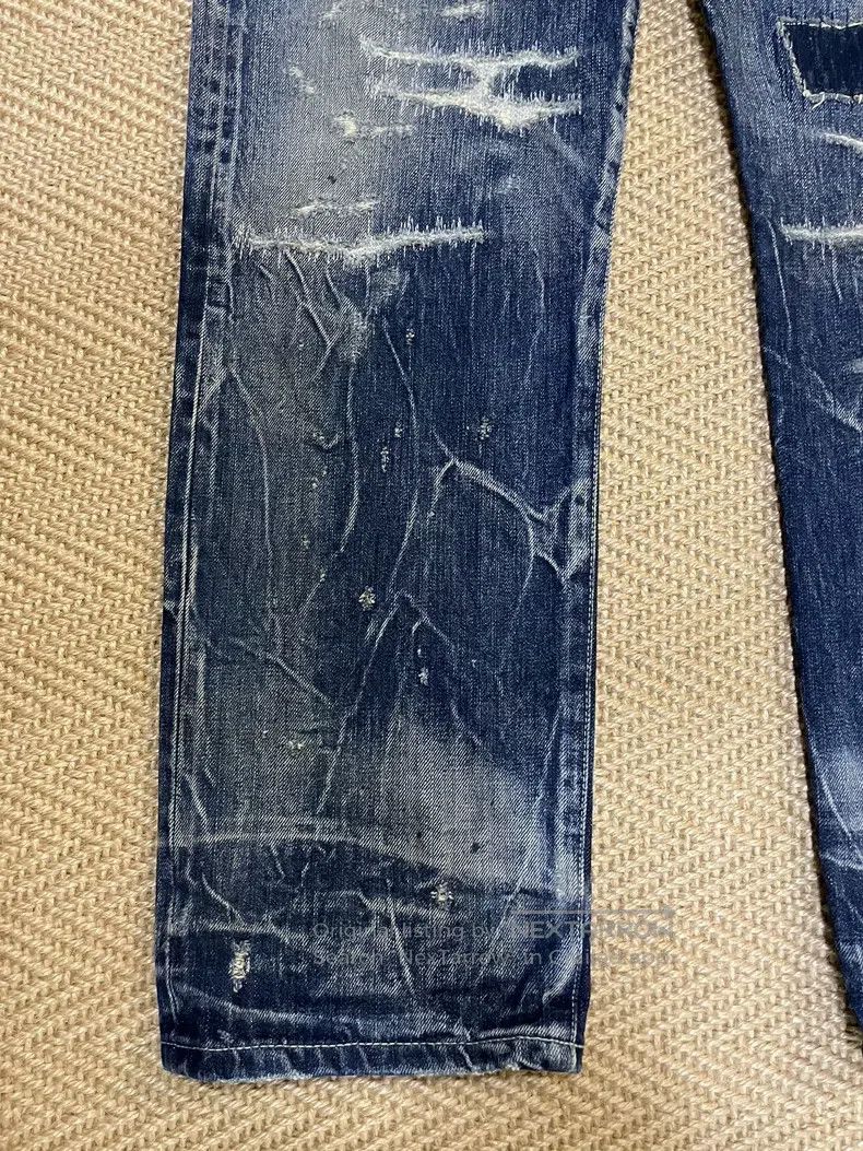 Neighborhood Neighborhood size M 20ss Bullet Hole King of Denim NBHD Wa Size US 27 - 4 Thumbnail
