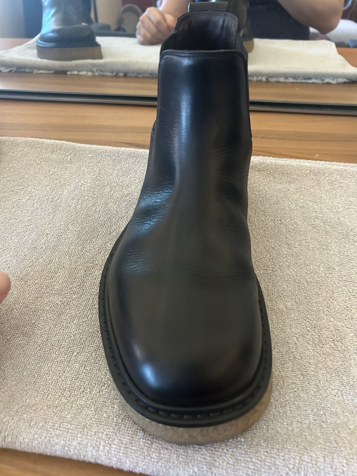 Bottega Veneta Bottega Veneta - Haddock Chelsea Ankle Boots - Worn Once Size US 8 / EU 41 - 2 Thumbnail