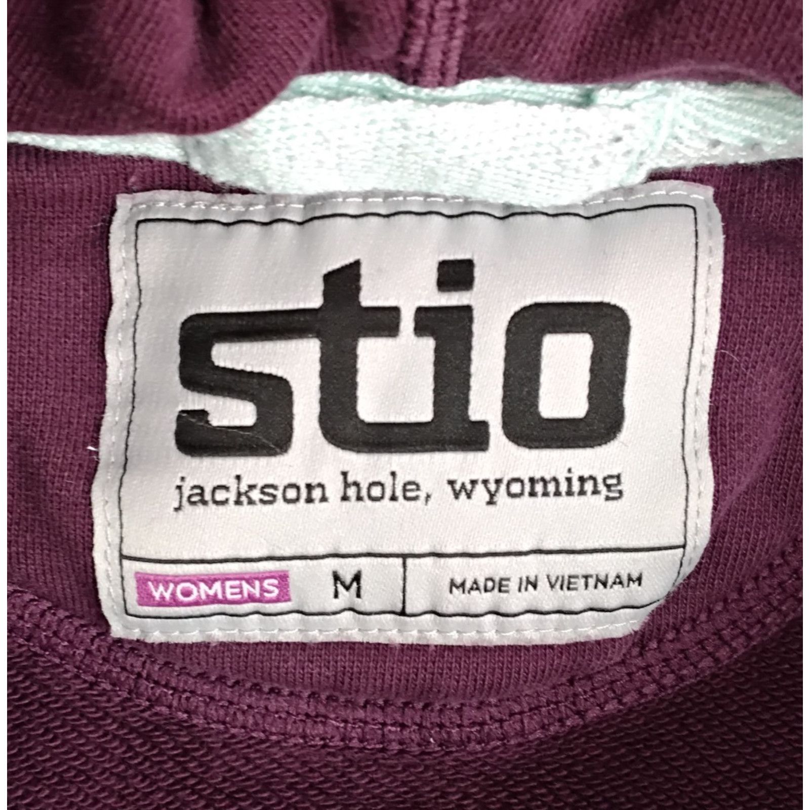 Stio Stio Hoodie Women's M Maroon Pullover Sweatshirt Size M / US 6-8 / IT 42-44 - 9 Thumbnail