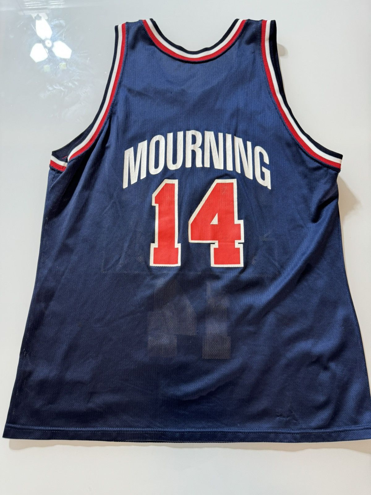 Champion × NBA × USA Olympics Alonzo Mourning TEAM USA BASKETBALL #14 Size US M / EU 48-50 / 2 - 2 Thumbnail