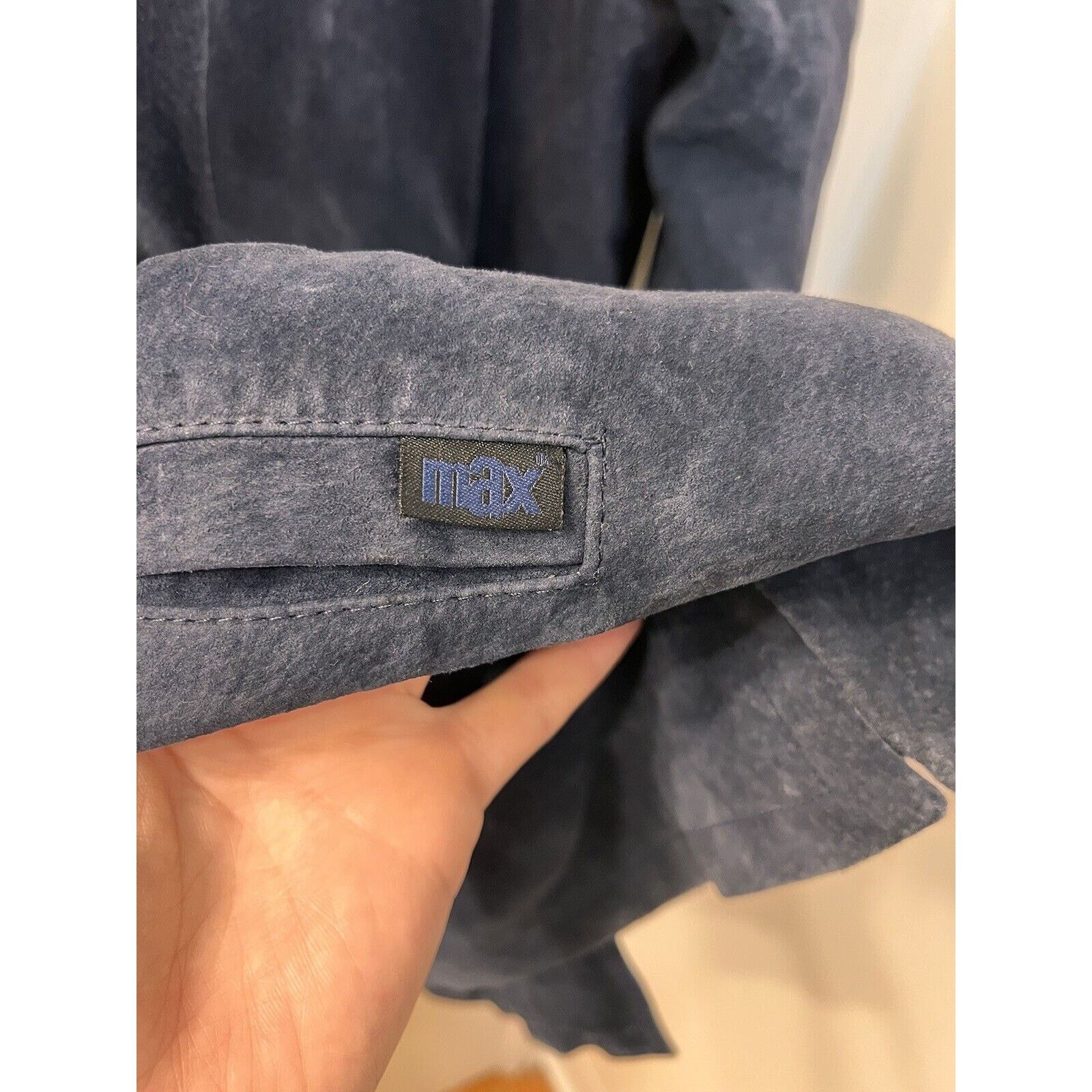 Other HBO Max Series Blue Suede Fleece Lined Coat Mens Size 2XL Size US XXL / EU 58 / 5 - 8 Thumbnail