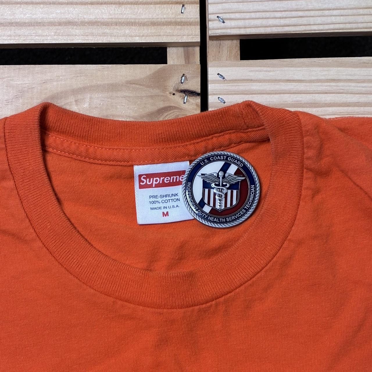 Supreme Supreme Prodigy Orange Streetwear Tee Size Medium Size US M / EU 48-50 / 2 - 4 Thumbnail