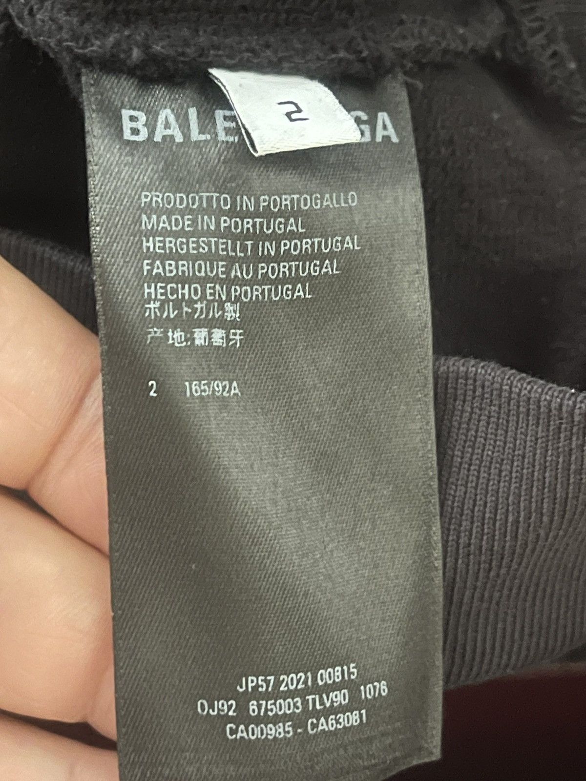 Balenciaga Balenciaga black hoodie size 2 Size US M / EU 48-50 / 2 - 8 Thumbnail