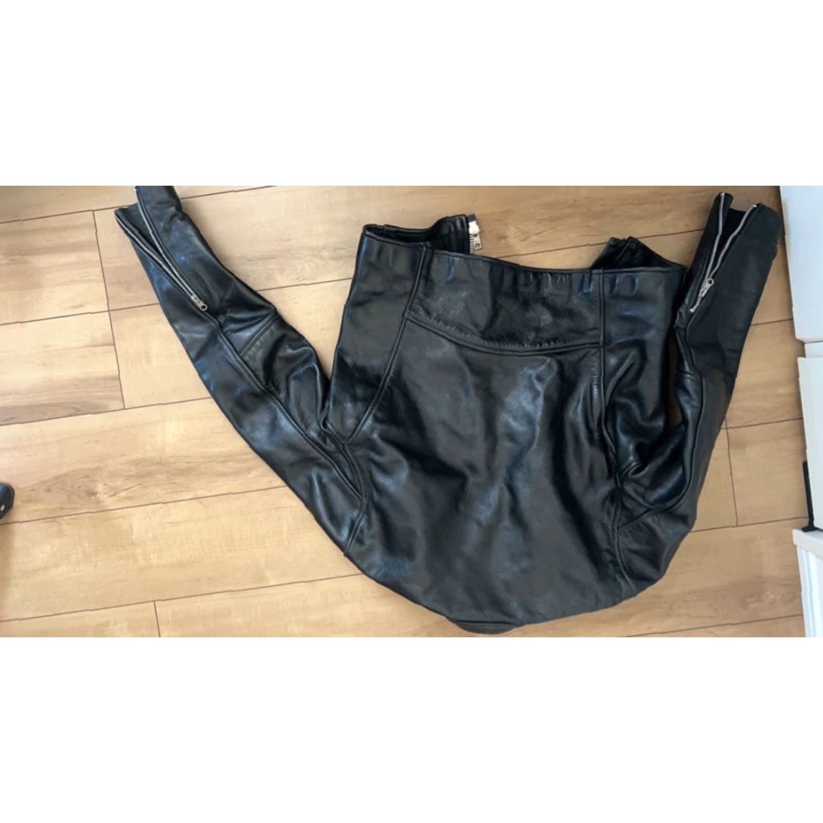 Vintage VANSOn Single Riders Jacket 36 Men 6309 Jacket Mens Black 90s Style Vanson Single Riders Jacket 36 Men 6309 Size US XXS / EU 40 - 2 Thumbnail