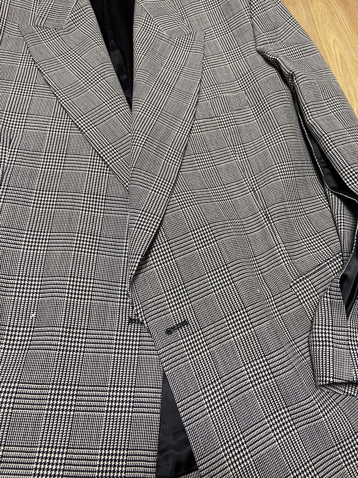 Vetements XS Vetements Houndstooth Oversized arm-cutten blazer jacket Size US XS / EU 42 / 0 - 4 Thumbnail