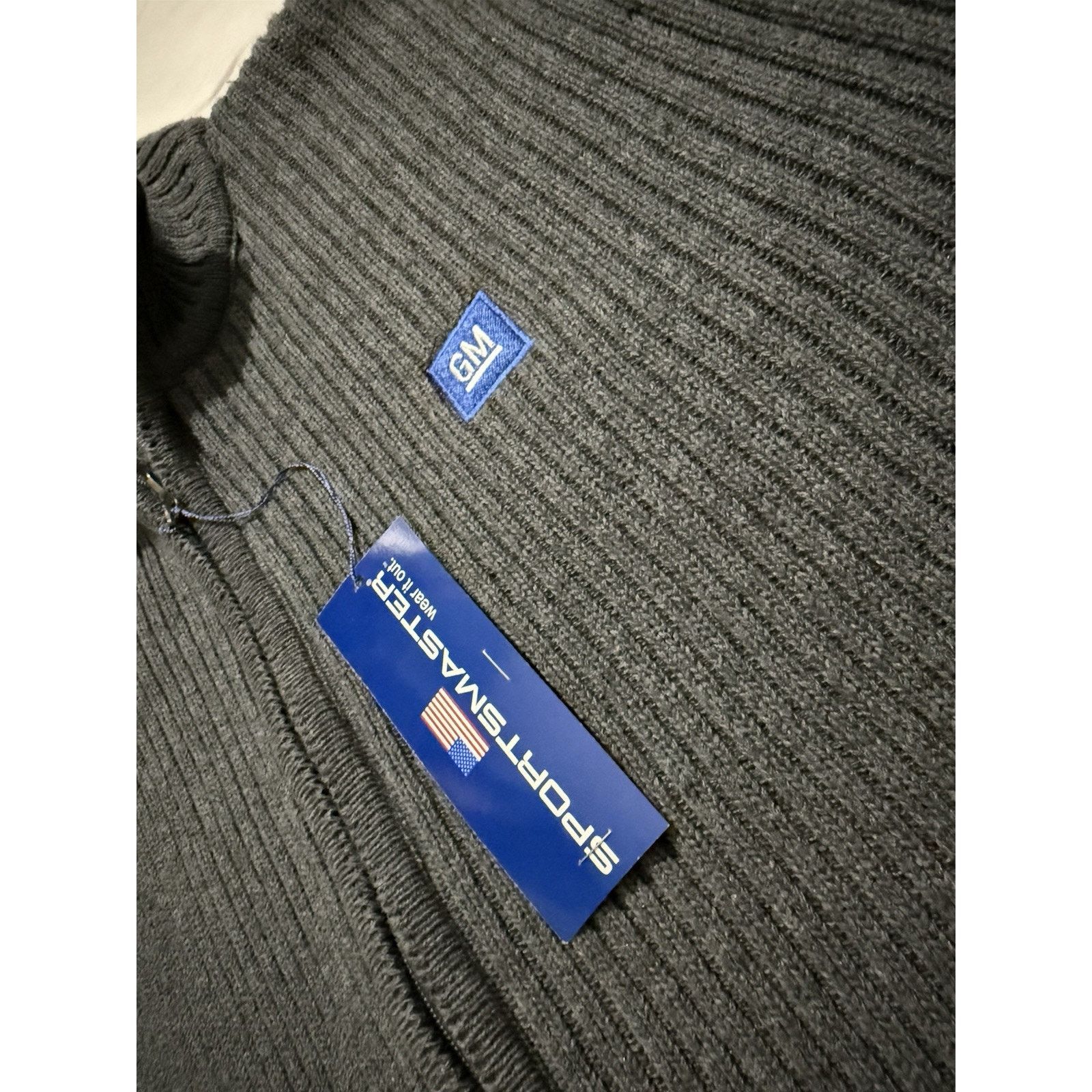 Other NWT GM Logo Sportsmaster Knitted Vest Made USA 100% Cotton Size US XXL / EU 58 / 5 - 2 Thumbnail