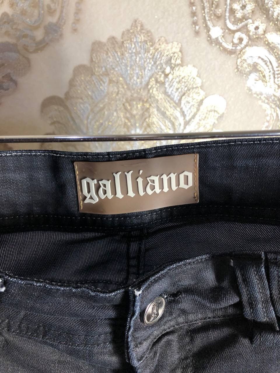 John Galliano VINTAGE JOHN GALLIANO DENIM JEANS ITALIAN DESIGNER Y2K 90s Size US 30 / EU 46 - 4 Thumbnail