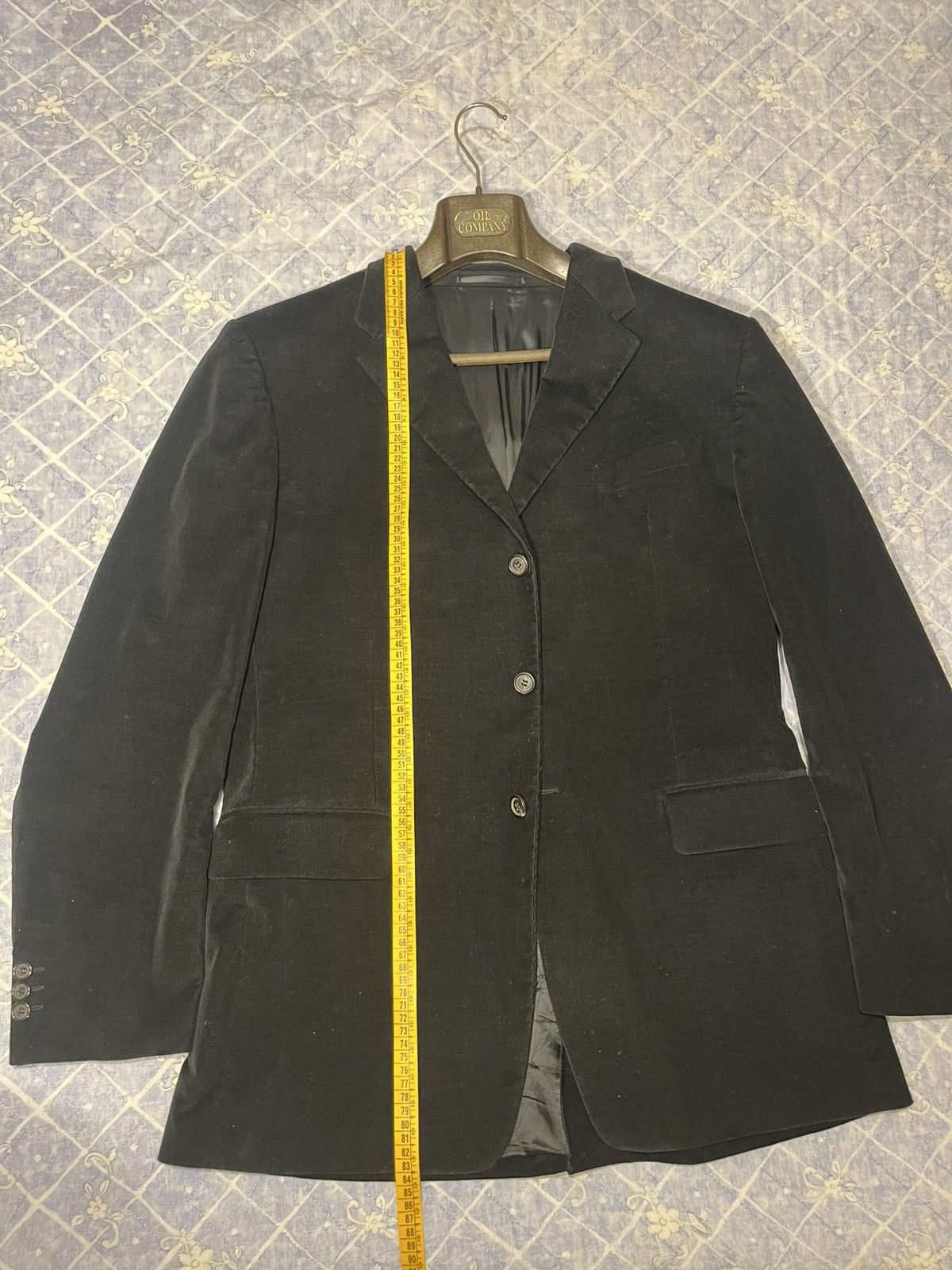 Prada 1990s Prada Black Corduroy 3-Button Blazer IT 50 Size 40L - 12 Thumbnail