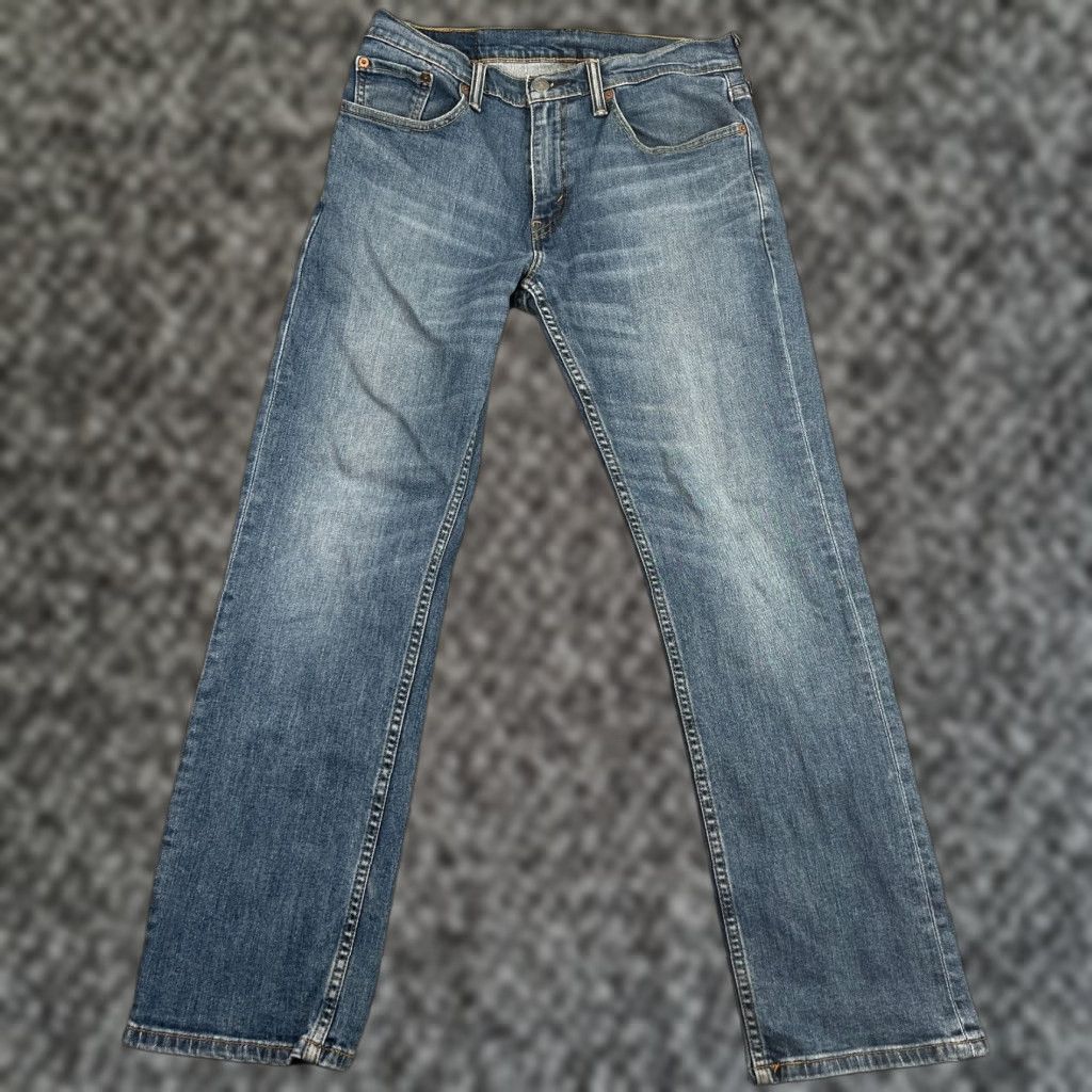 Levi's Levi's 559 Jeans Men's 31x28 Blue Denim Relaxed Straight Leg Vintage Grunge Style 559 Mens Jeans Size US 31 - 1 Thumbnail