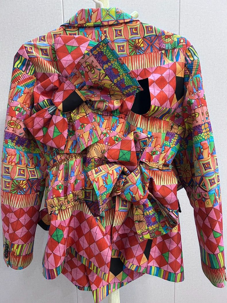 Other Comme des Garcons Printed three-dimensional bow coat Size S / US 4 / IT 40 - 2 Thumbnail