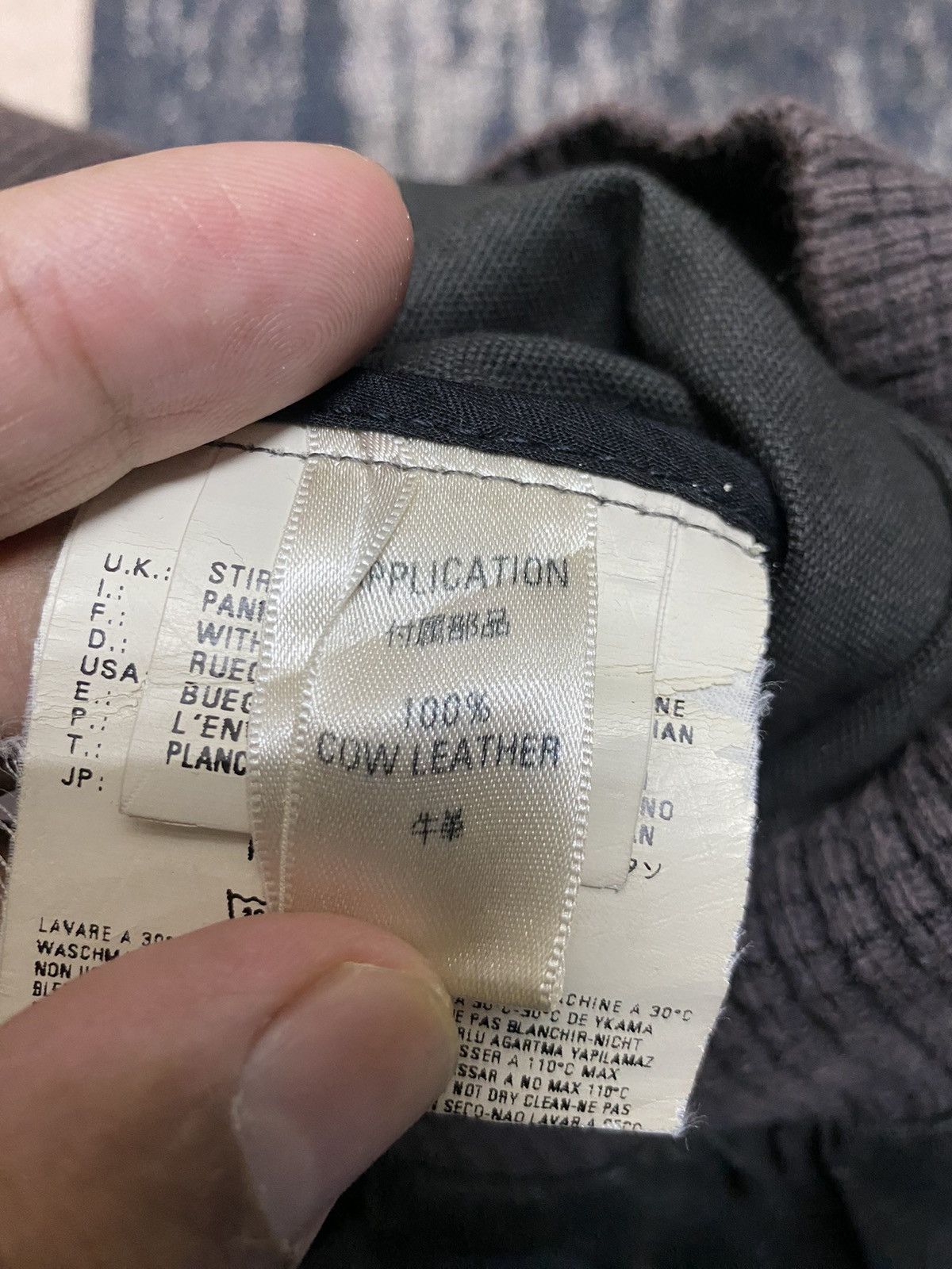 Diesel Vtg Diesel Cow Leather Brave Jacket Made In Tunisia Size US M / EU 48-50 / 2 - 12 Thumbnail
