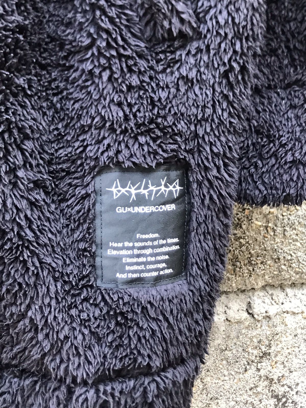 GU × Undercover 🔥Gu Undercover Button Fleece Long Jacket Size US M / EU 48-50 / 2 - 4 Thumbnail