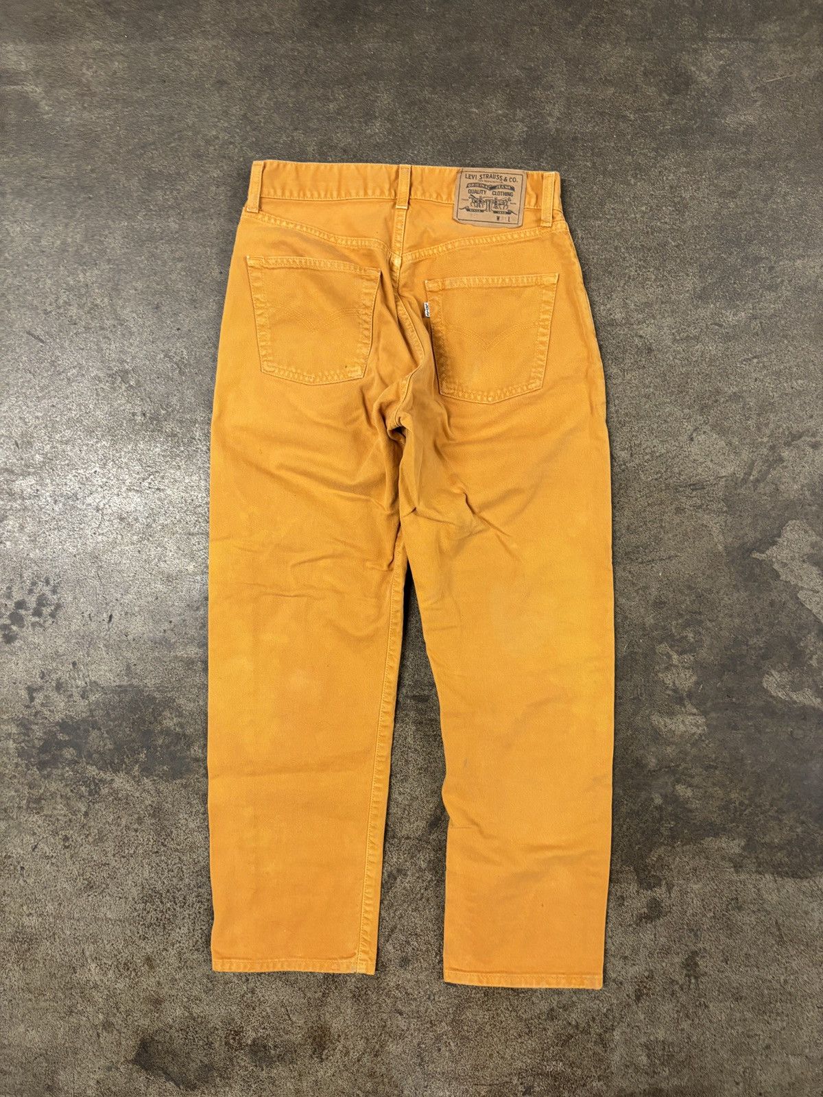 Levi's Levis 517 White Tab Orange Denim Jeans Size US 28 / EU 44 - 10 Thumbnail