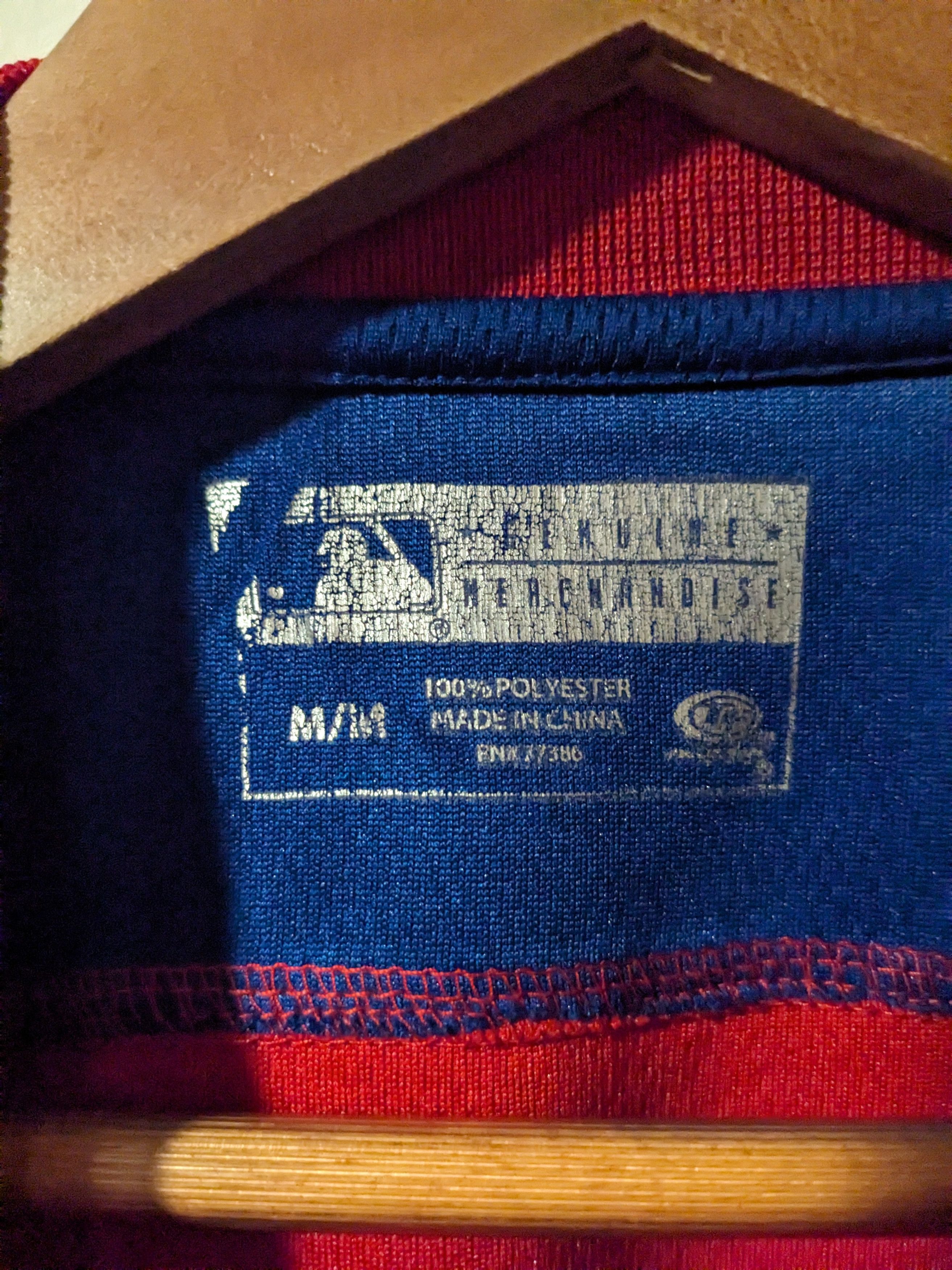 MLB × Vintage Vintage Y2K Phillies MLB Baseball Tru Fan Red Medium Jersey Size US M / EU 48-50 / 2 - 3 Thumbnail