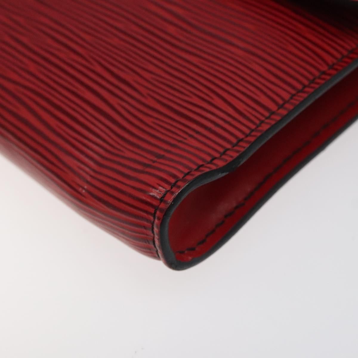 Louis Vuitton LOUIS VUITTON Epi Pochette Arche Shoulder Bag Red M52577 Size ONE SIZE - 15 Thumbnail