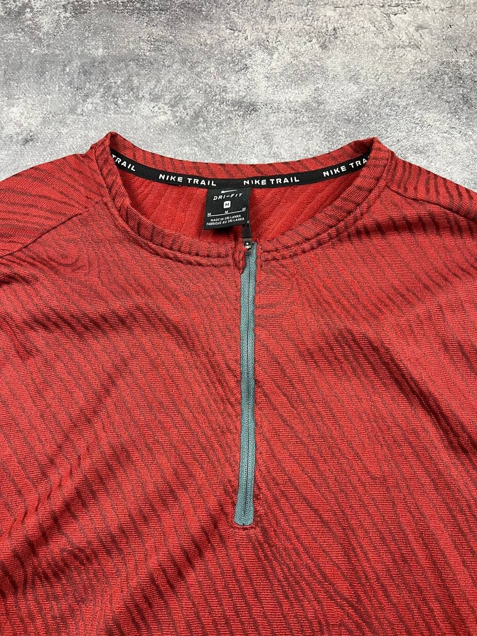 Nike Nike Trail Dri Fit Black 1/3 Zip Running Gym Jacket Size US M / EU 48-50 / 2 - 5 Thumbnail