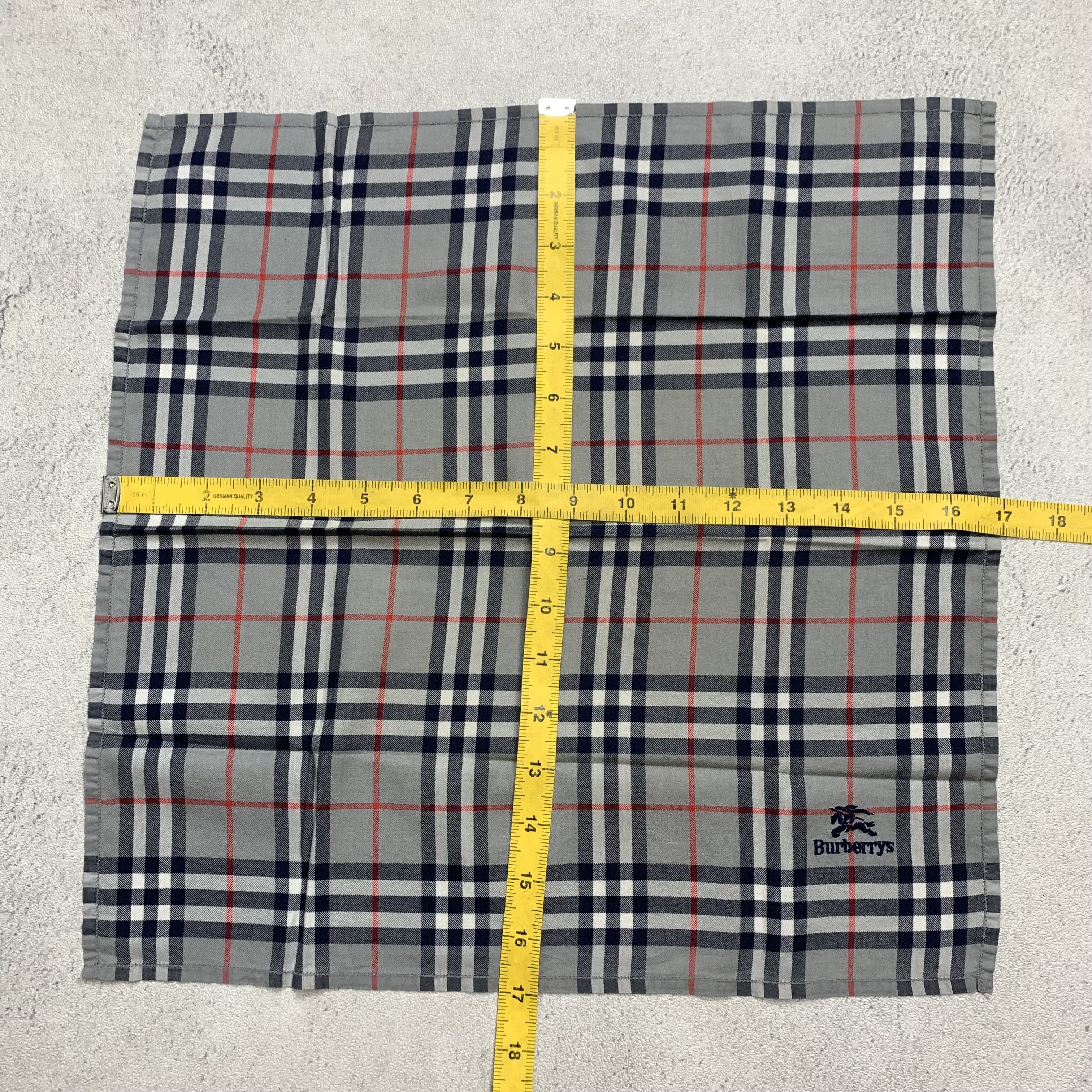 Burberry Burberry Handkerchief Neckerchief Bandana Scarf Size ONE SIZE - 4 Thumbnail