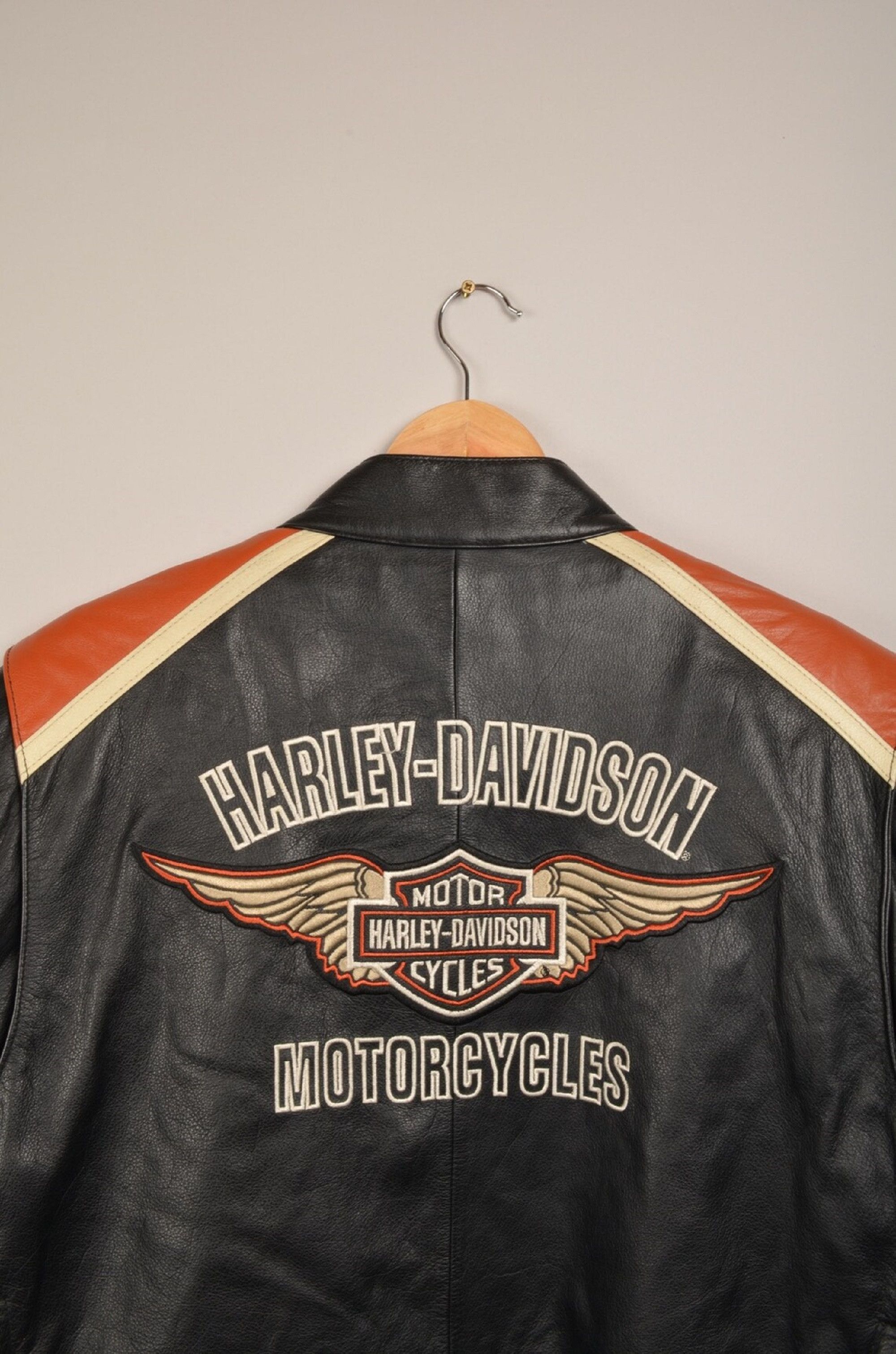 Harley Davidson 🔥 🔥 HARLEY DAVIDSON LEATHER JACKET STREETWEAR Size US XXL / EU 58 / 5 - 7 Thumbnail