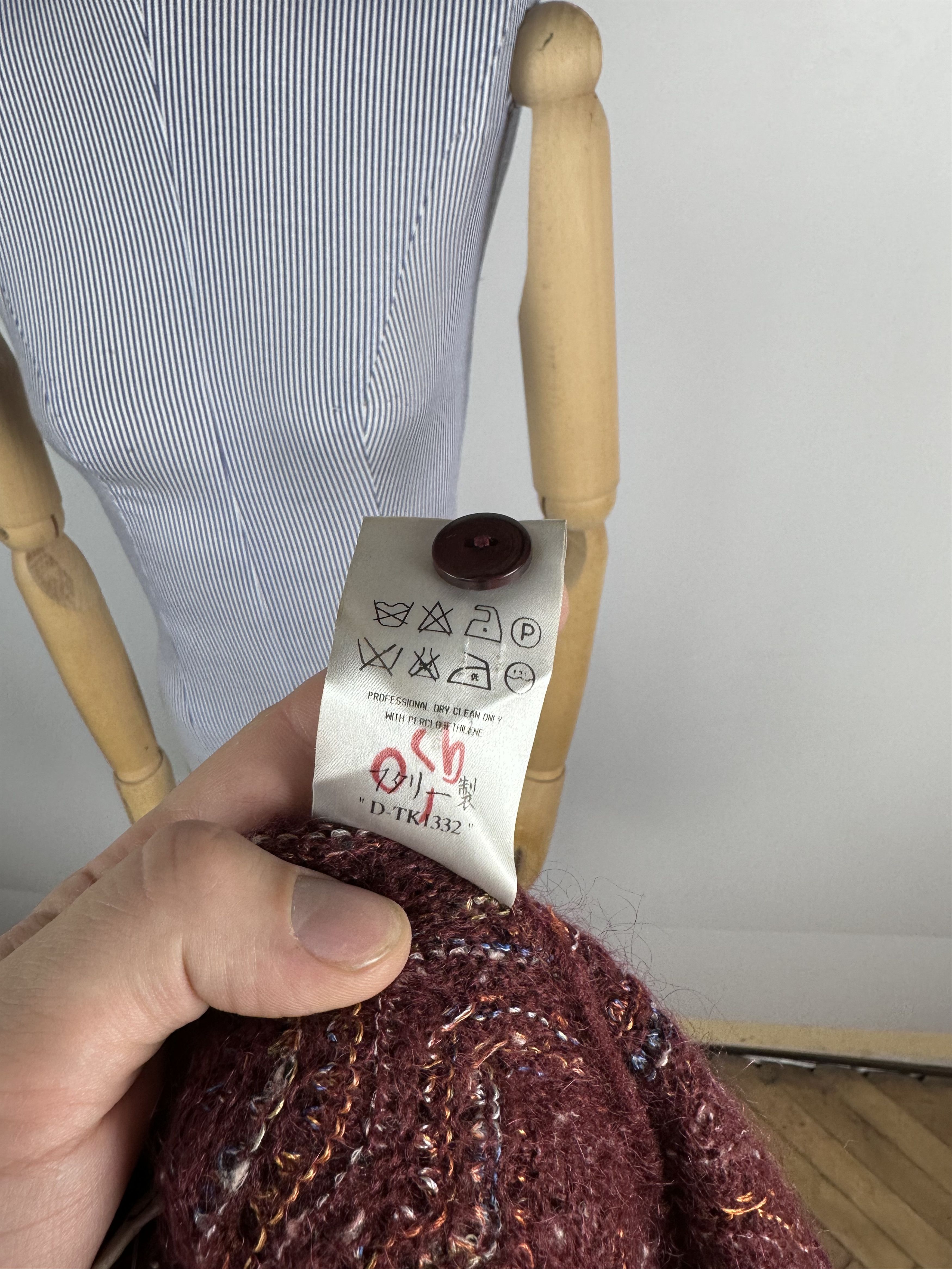 Missoni × Vintage Vintage Missoni Sport Long Cardigan Sweater Wool Mohair 42 Size M / US 6-8 / IT 42-44 - 9 Thumbnail