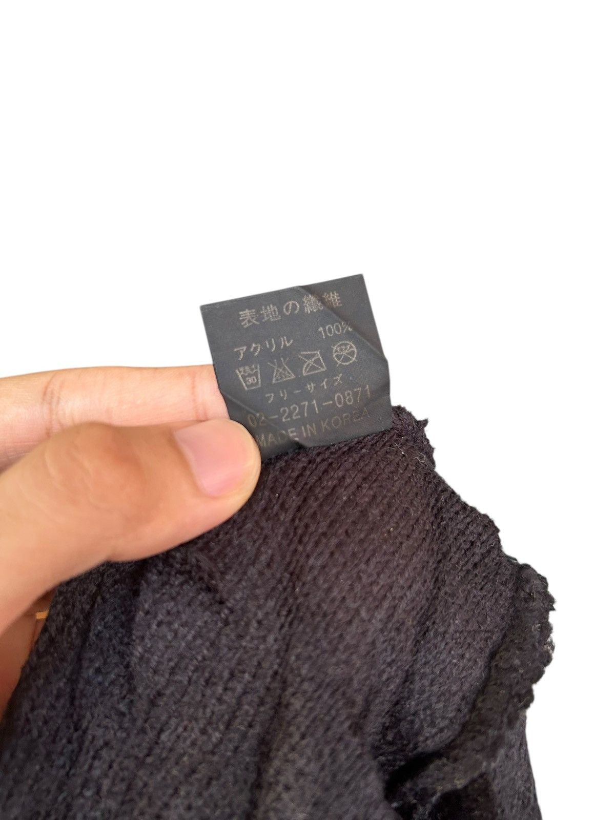 Japanese Brand × Kapital × Vintage Japanese Punk Bondage Style Beanie Hats Size ONE SIZE - 7 Thumbnail