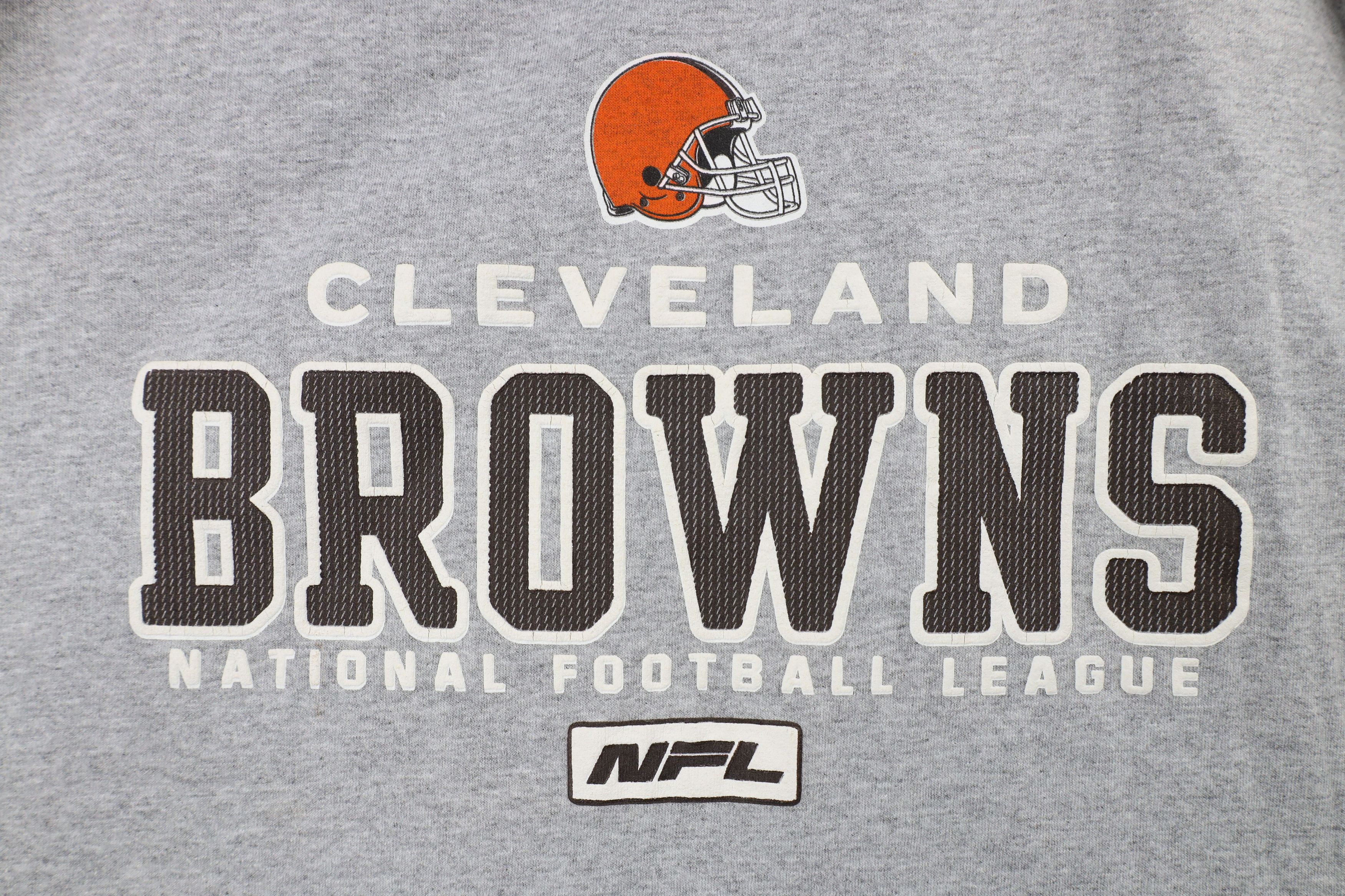 Vintage Vintage NFL Cleveland Browns Football Short Sleeve T-Shirt Size US XXL / EU 58 / 5 - 4 Thumbnail