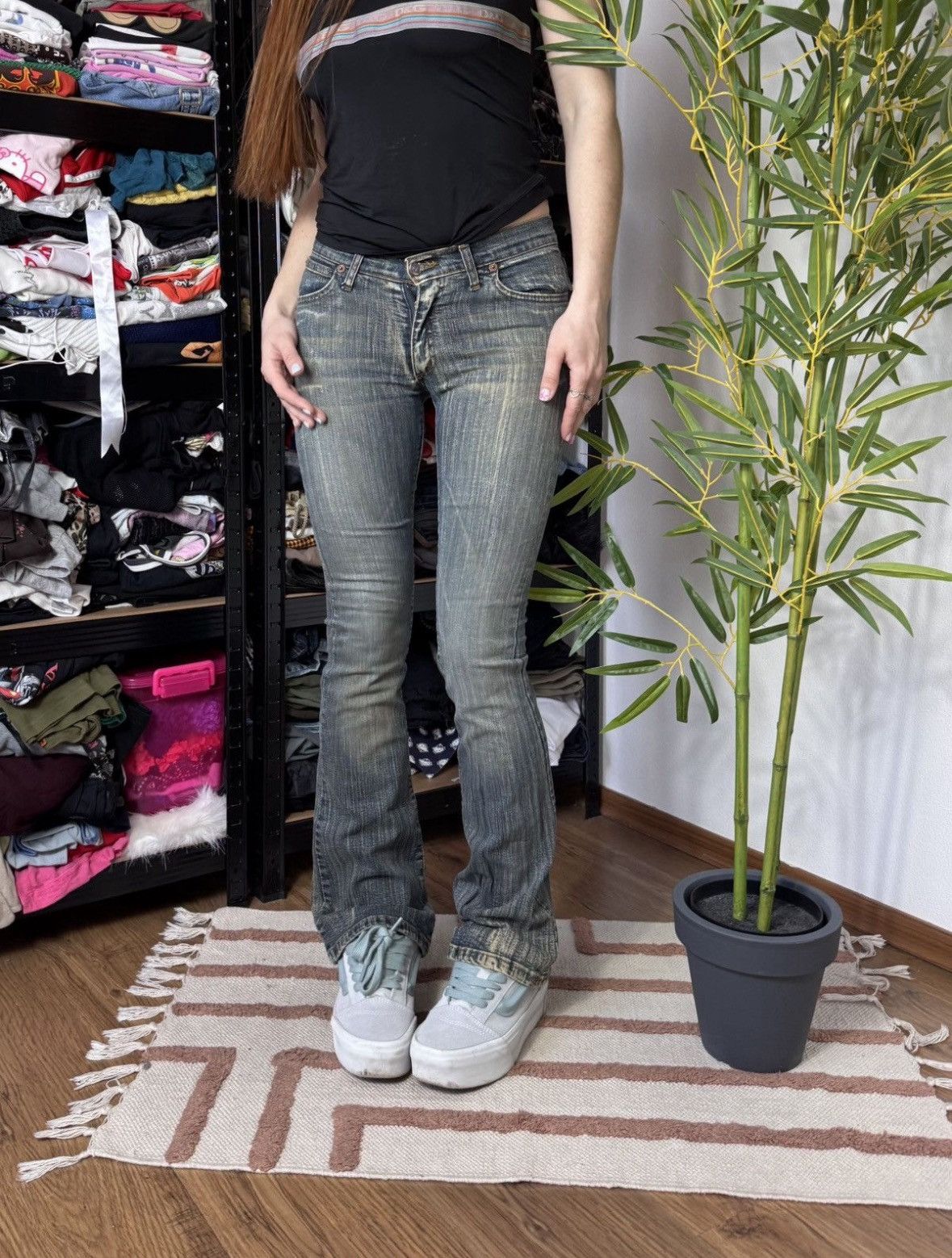 Vintage VINTAGE WASHED 2000s AVANT GARDE PANTS Size 27" / US 4 / IT 40 - 10 Thumbnail