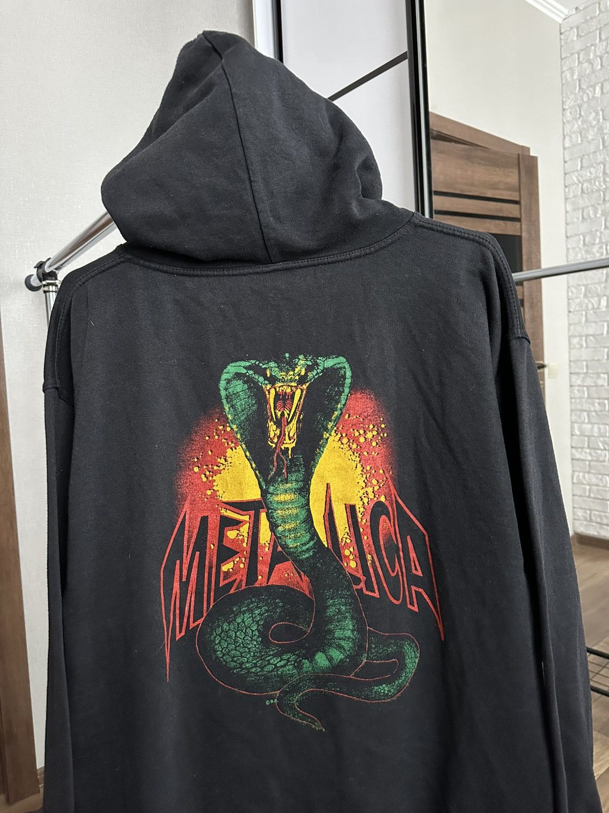 Metallica Metallica Vintage Band Rock Hoodie Pullover 90s Size US M / EU 48-50 / 2 - 3 Thumbnail