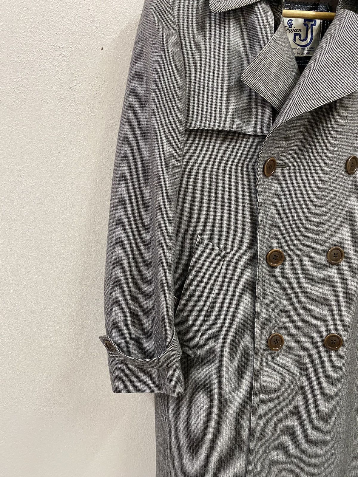Japanese Brand Trojan Wool Coat Long Jacket Size US L / EU 52-54 / 3 - 7 Thumbnail