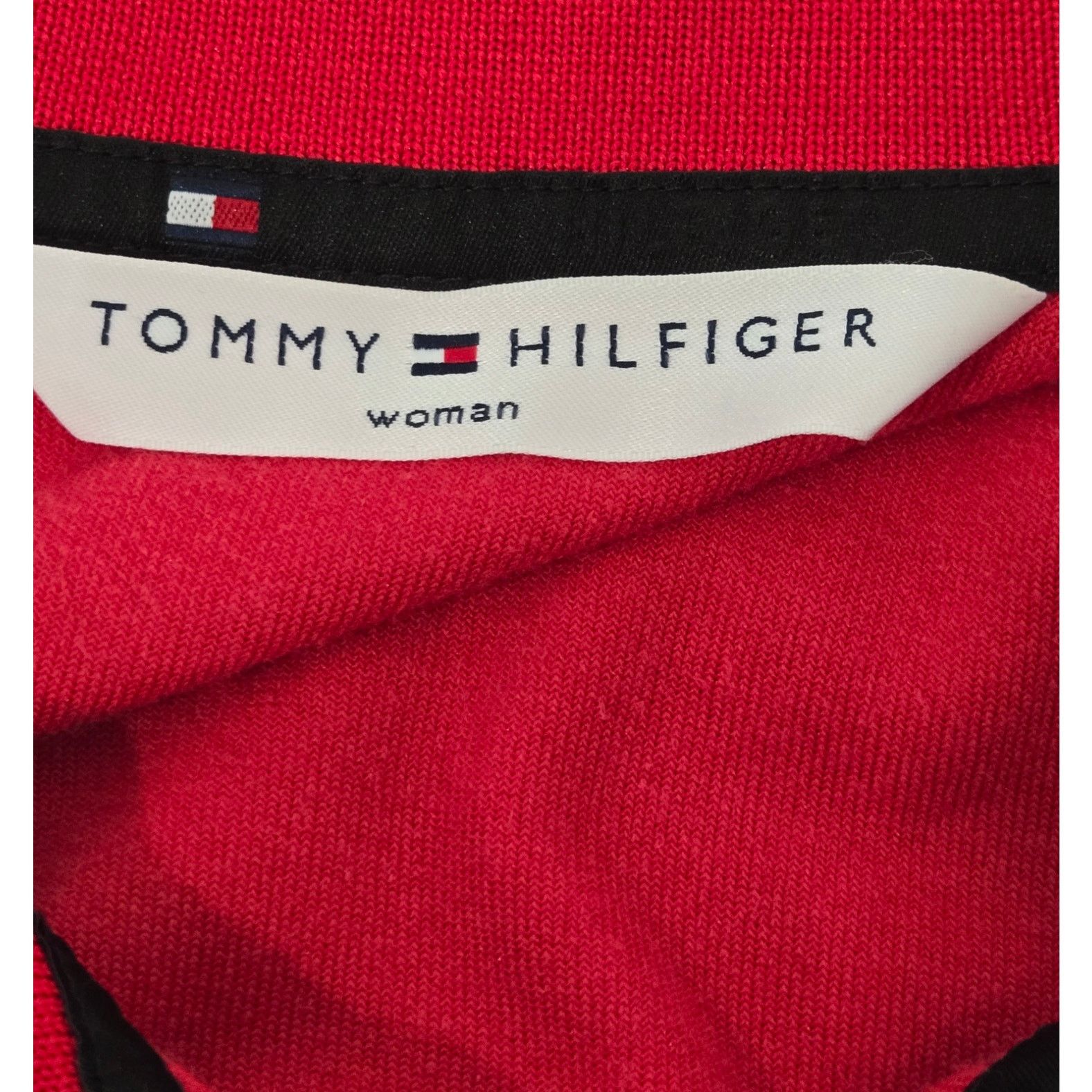 Tommy Hilfiger Tommy Hilfiger Red Velour Full Zip Women's Jacket 2X Plus Size XXL / US 16-18 / IT 52-54 - 4 Thumbnail
