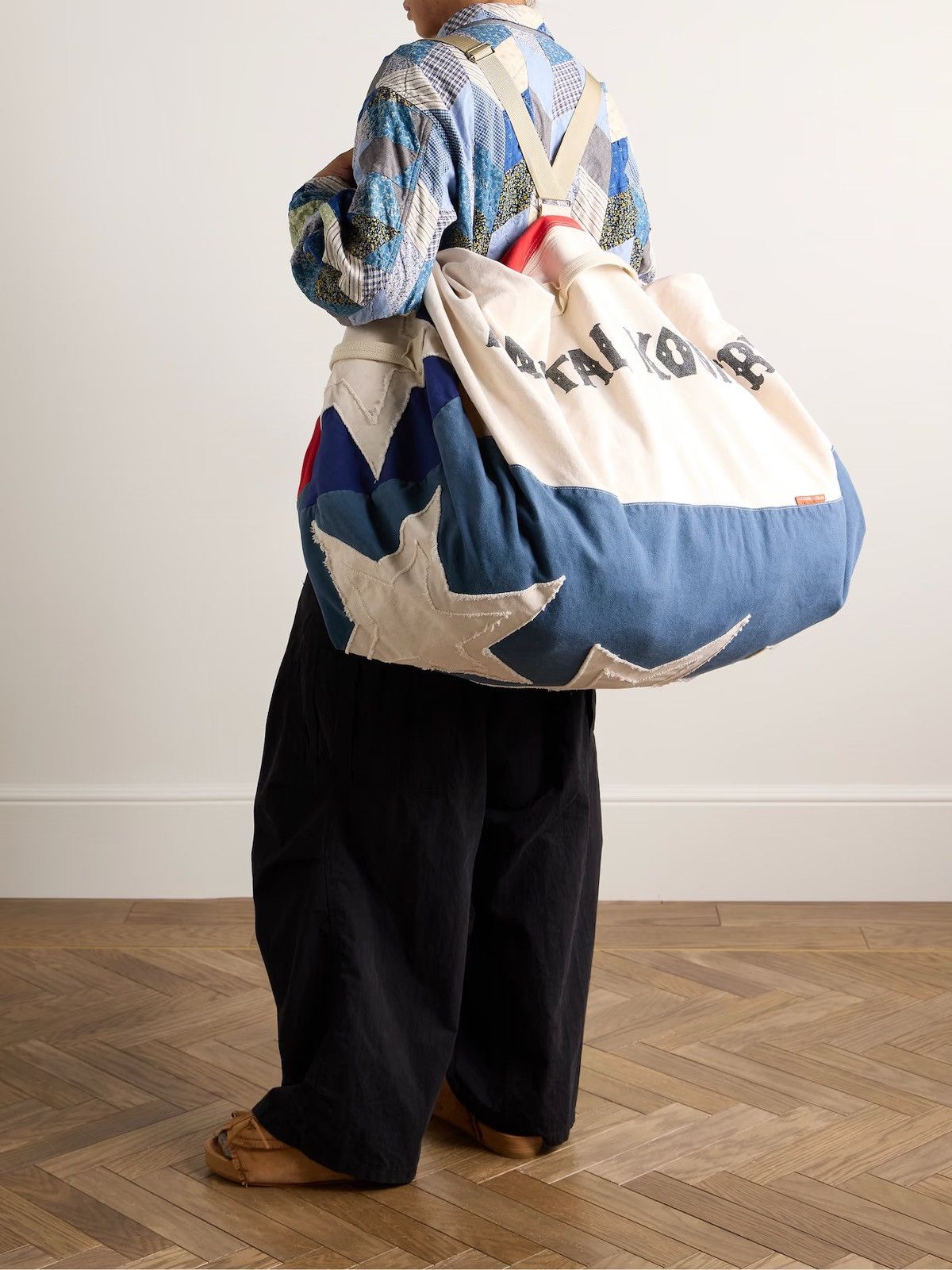 Oversized kapital duffle