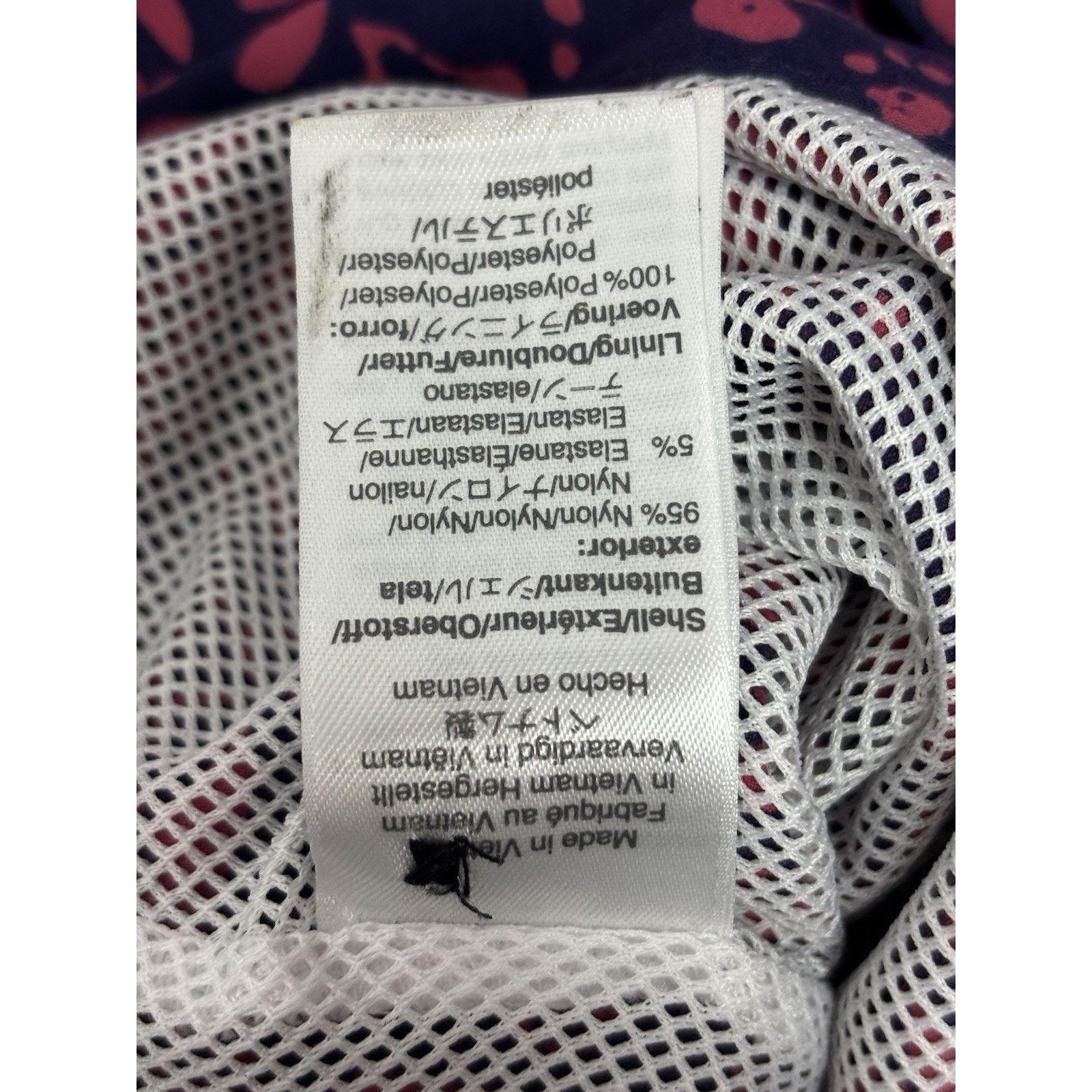 J.Crew J. Crew 9 In Eco Swim Board Short Purple Pink Palm 34 Size US 34 / EU 50 - 6 Thumbnail