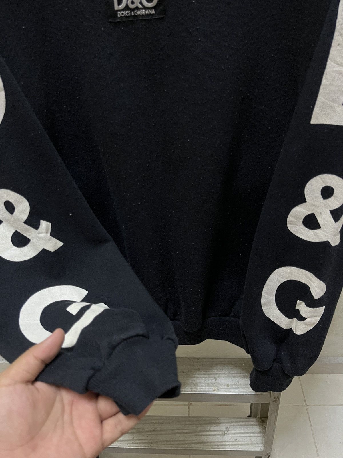 Dolce & Gabbana × Vintage Vintage Dolce Gabbana D&G sweatshirt Size US XL / EU 56 / 4 - 5 Thumbnail