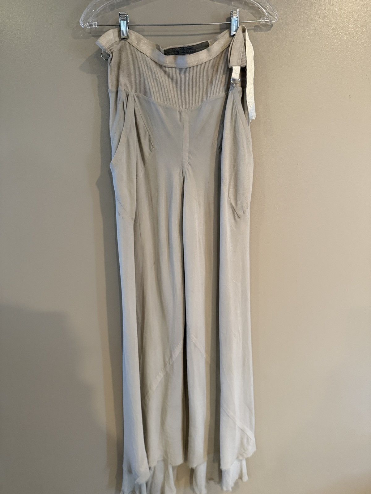 Rick Owens Rick Owens “Wish Bone” SS07 Bias Spiral Cut Pants Size US 30 / EU 46 - 1 Thumbnail