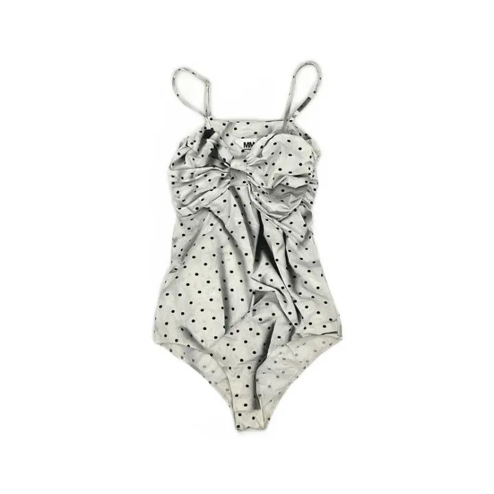 Maison Margiela MM6 Maison Margiela Polka Dot Swimsuit 0079 Size 24" / US 00 / IT 34 - 1 Thumbnail