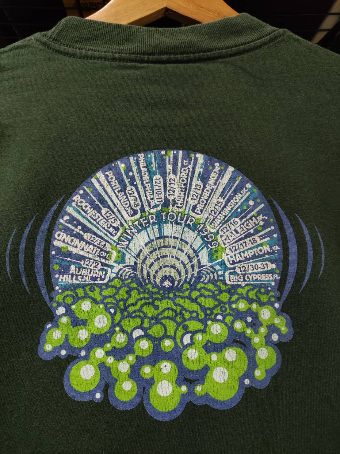 Band Tees Vtg 90's Phish Winter Tour 1999 Made In USA Long Sleeve Size US M / EU 48-50 / 2 - 9 Thumbnail
