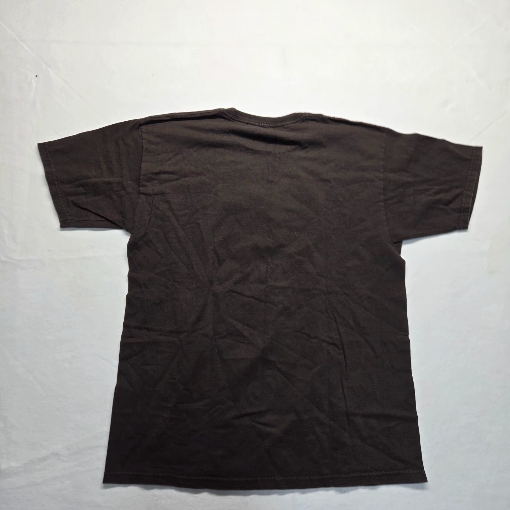 Hard Rock Cafe Hard Rock Cafe Shirt Adult Men's L Brown Short Sleeve T-Shirt Patch Look 90s Decade Boys? Size US L / EU 52-54 / 3 - 7 Thumbnail